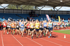 Senior mens Northern 6 Stage Road Relay, SportsCity, Manchester. Photo: David T. Hewitson/Sports for All Pics